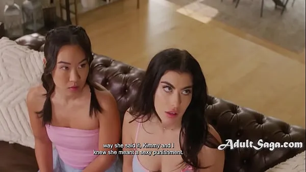 Kimmy Kimm and Gal Ritchie Get Spanked and Fucked by the MILF They Betrayed